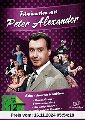 Filmjuwelen mit Peter Alexander: Seine schönsten Komödien! [4 DVDs]