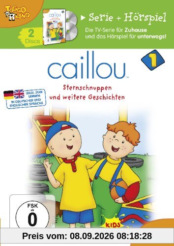 Caillou Serie + Hörspiel 1 - Sternschnuppen und weitere Geschichten (+ Audio-CD)