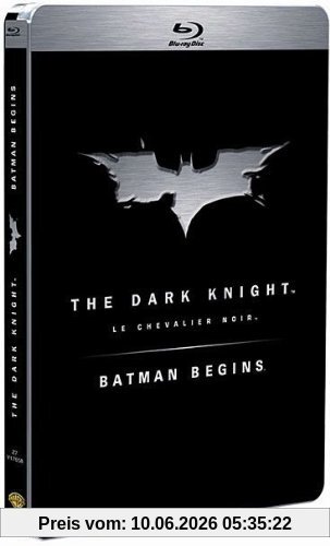 Coffret nolan : batman begins; the dark knight [Blu-ray] [FR Import]