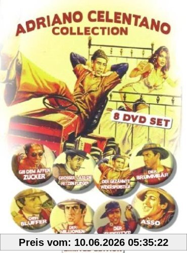 Adriano Celentano - Collection ( Limitierte Sammler Box ) [8 DVDs]