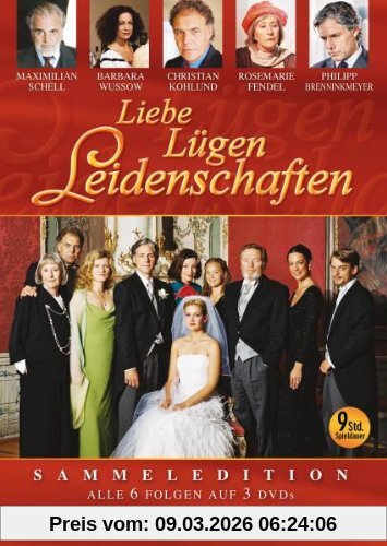 Marco Serafini Liebe, Lügen, Leidenschaften (Teile 1-6) (3 DVDs)