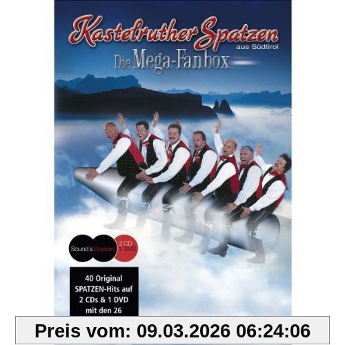 Die Kastelruther Spatzen Mega-Fanbox(Sound+Vision)
