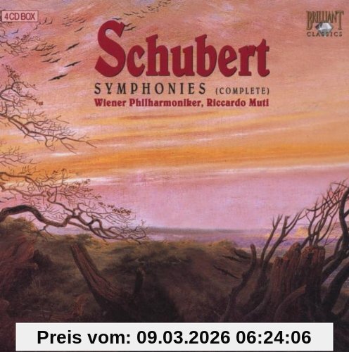 Various Schubert, Sinfonien (Complete) 4-Cd