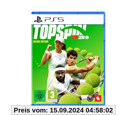 Top Spin 2K25 Deluxe (USK & PEGI) - [Playstation 5]