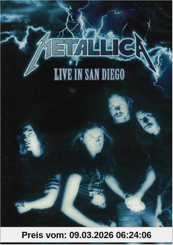 Metallica- Live In San Diego Dvd