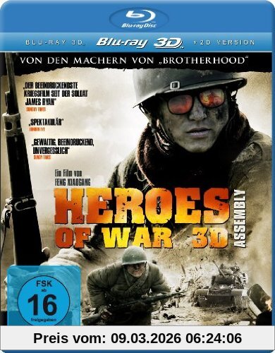 Feng Xiaogang Heroes Of War - Assembly 3D [3D Blu-ray]