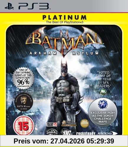 Batman: Arkham Asylum Game [Platinum] [UK Import]