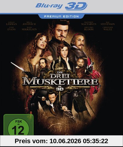 Die drei Musketiere (Premium Edition) [Blu-ray 3D]