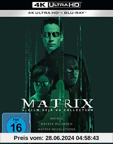 Matrix 4-Film Déjà Vu Collection - Limited Edition (4 4K Ultra HD) (+ 4 Blu-ray)