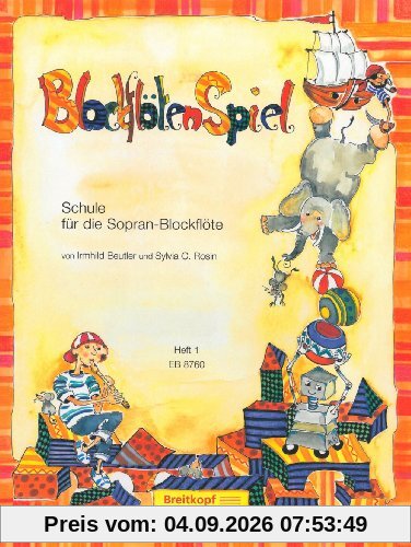 Schule für die Sopran-Blockflöte Heft 1 (EB 8760)