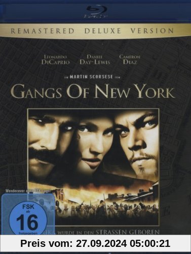 Gangs of New York (Remastered Deluxe Version) [Blu-ray]