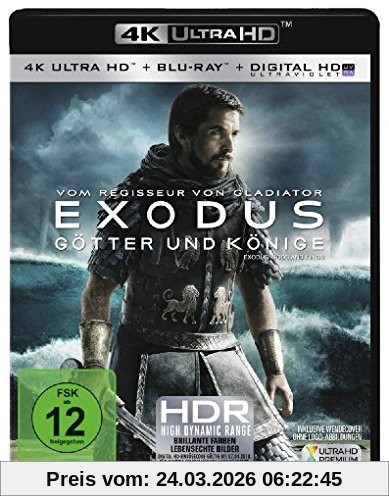 EXODUS - Götter und Könige  (4K Ultra HD) (+ Blu-ray)