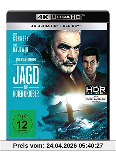 Jagd auf Roter Oktober  (4K Ultra HD) (+ Blu-ray 2D)