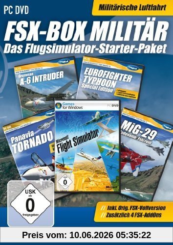 Flight Simulator X - Box Militär (Add - On) - [PC]