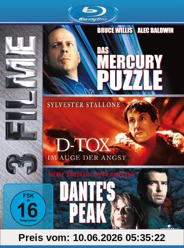 Dante's Peak/Das Mercury Puzzle/D-TOX [Blu-ray]