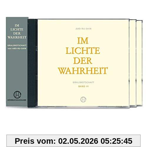 Im Lichte der Wahrheit: Gralsbotschaft, Band 1, 2, 3, Hörbuch auf MP3-CDs