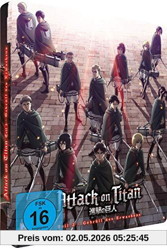 Attack on Titan - Anime Movie Teil 3: Gebrüll des Erwachens - Steelcase (Limited Edition) [Blu-ray]
