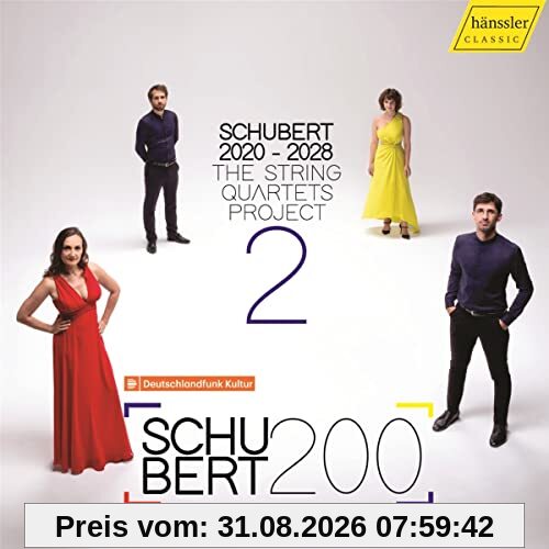 Schubert 2020-2028-the String Quartets Project 2