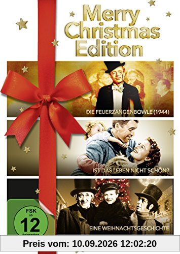 Merry Christmas Edition ( Die Feuerzangenbowle / Ist das Leben nicht schön ? / Eine Weihnachtsgeschichte ) [3 DVDs]