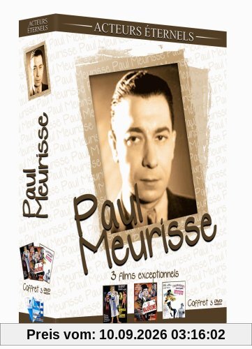 Coffret paul meurisse : le monocle rit jaune ; le majordome ; l'assassin connaît la musique [FR Import]