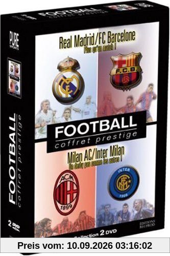 Coffret prestige football : les grands derbies européens [FR Import]