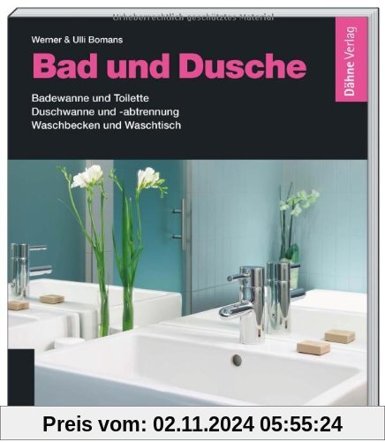 Bad und Dusche: Badewanne und Toilette - Duschwanne und -abtrennung - Waschbecken und Waschtisch