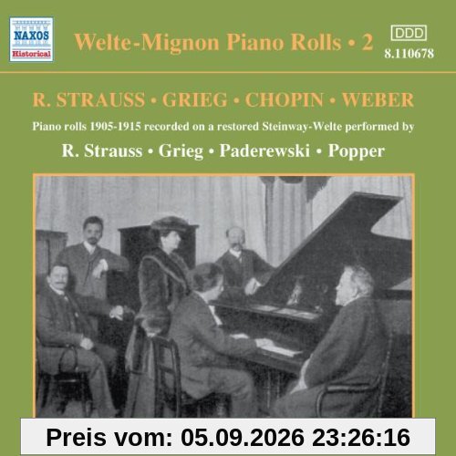 Welte-Mignon Piano Rolls Vol. 2