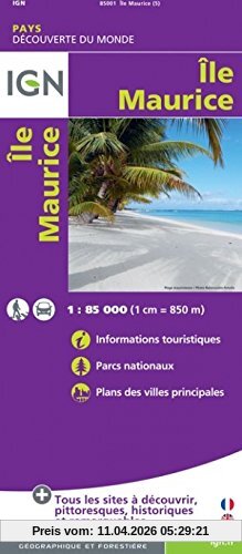 Île Maurice - Mauritius 1:85 000