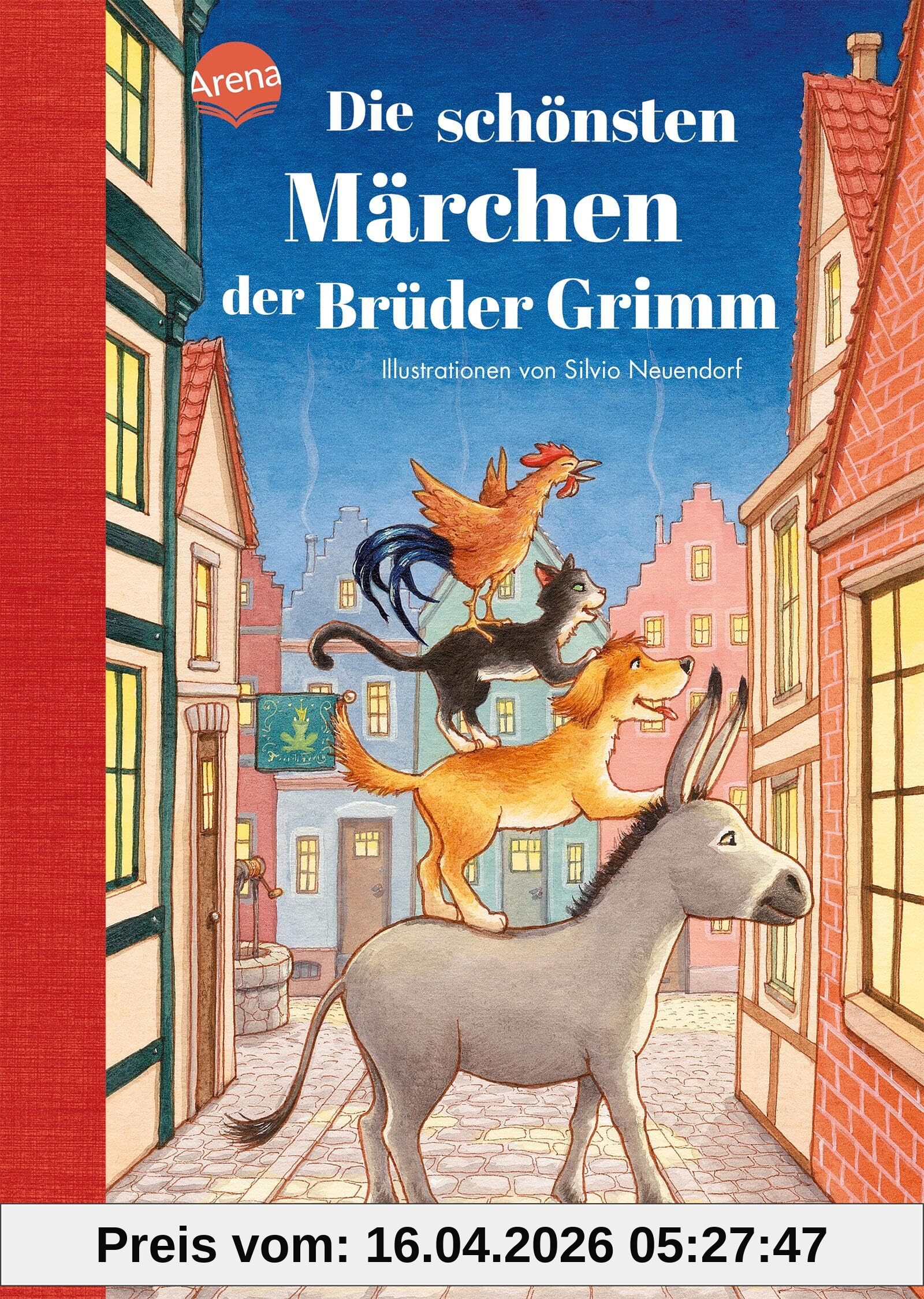 Die schönsten Märchen der Brüder Grimm: Märchenbuch ab 4 Jahren