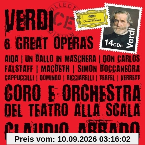 Aida,un Ballo in Maschera,Don Carlos