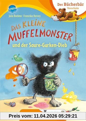 Das kleine Muffelmonster und der Saure-Gurken-Dieb: Erstlesebuch für die Vorschule ab 5 Jahren. Ein neues Abenteuer mit dem beliebten Muffelmonster. ... Vorschule. Bilder ersetzen Hauptwörter)