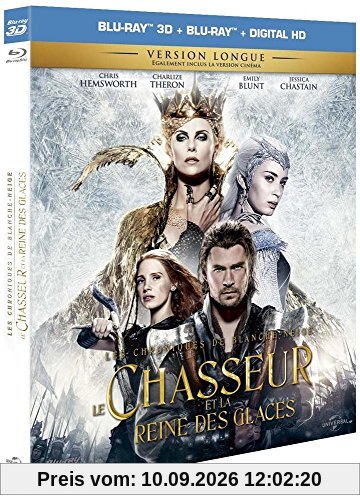Le Chasseur et le Reine des Glaces [Combo Blu-ray 3D + Blu-ray 2D]