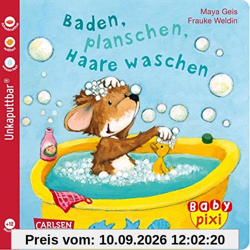 Baby Pixi 62: Baden, planschen, Haare waschen