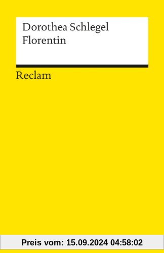 Florentin: Ein Roman (Fiction, Poetry & Drama)