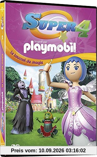 Playmobil super 4, vol. 2 : le tournoi de magie [FR Import]