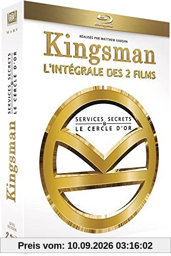 Kingsman : Services Secrets + Kingsman : Le Cercle d'Or [Blu-ray] [Blu-ray + Digital HD] [Blu-ray + Digital HD]