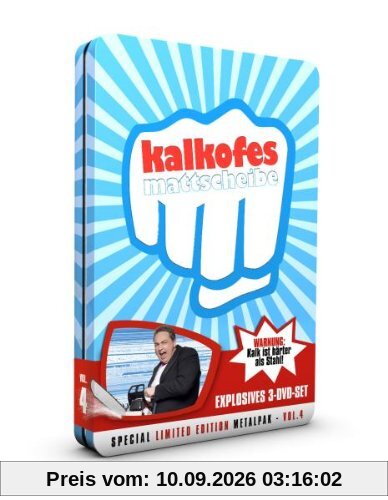 Kalkofes Mattscheibe Vol. 4 (Special Limited Edition, 3 DVDs, Metalpack)