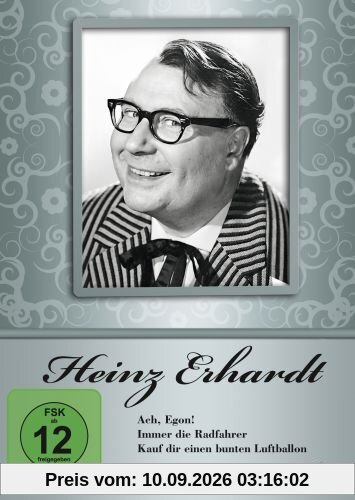 Heinz Erhardt - Ach, Egon! / Immer die Radfahrer / Kauf Dir einen bunten Luftballon (3 DVD