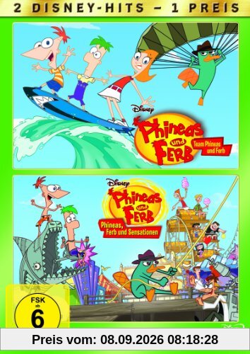 Phineas und Ferb: Team Phineas und Ferb / Phineas, Ferb und Sensation [2 DVDs]