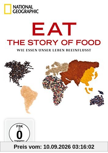 National Geographic - Eat: The Story of Food - Wie Essen unser Leben beeinflusst [2 DVDs]