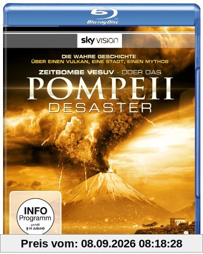 Zeitbombe Vesuv - Das Pompeii Desaster (Parthenon / SKY VISION) [Blu-ray]