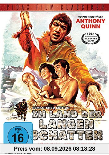 Im Land der langen Schatten (Ombre bianche) - Remastered Edition / Preisgekrönter Abenteuerfilm mit Anthony Quinn und Peter O'Toole (Pidax Film-Klassiker)