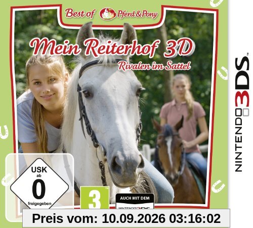 Mein Reiterhof 3D - Rivalen im Sattel (Pferd & Pony) - [Nintendo 3DS]
