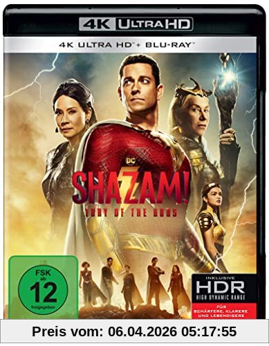 Shazam! Fury of the Gods (+ Blu-ray)