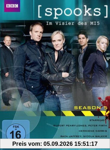Spooks: Im Visier des MI5 - Season 5 (BBC) [3 DVDs]