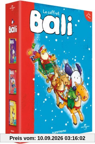Coffret bali : c'est la fête ; mon nouvel ami ; comme un grand [FR Import]