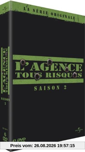 L'Agence tous risques : l'Intégrale Saison 2 - Coffret 6 DVD (22 épisodes) [FR Import]