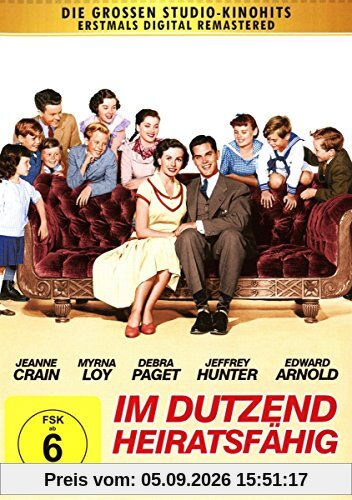 Im Dutzend heiratsfähig - Digital remastered