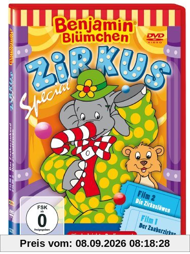 Benjamin Blümchen - Zirkus Special: Der Zauberzirkus/Die Zirkuslöwen [2 DVDs]