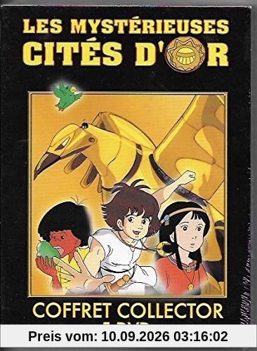 LES MYSTERIEUSES CITES D'OR COFFRET COLLECTOR 5 DVD